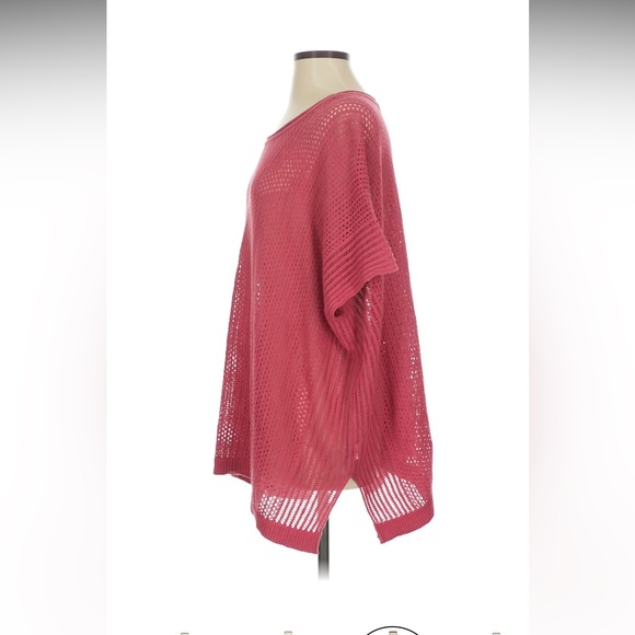 SOFT SURROUNDINGS PINK SWEATER - Picture 4 of 8